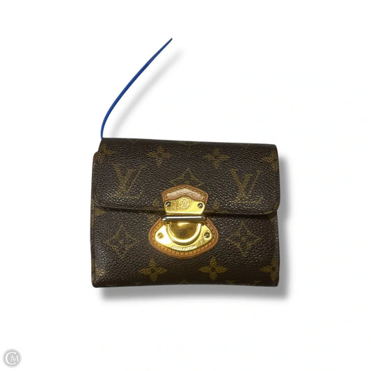 Wallet Luxury Designer By Louis Vuitton, Size: Small