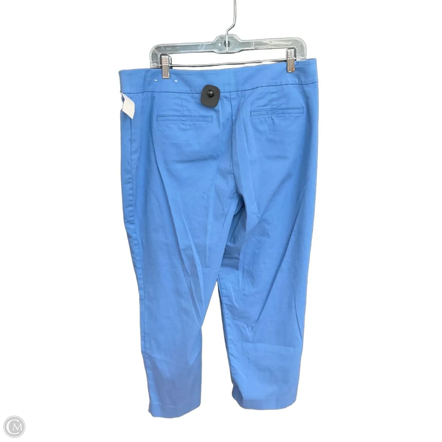 Pants Cropped By Ann Taylor In Blue, Size: 14