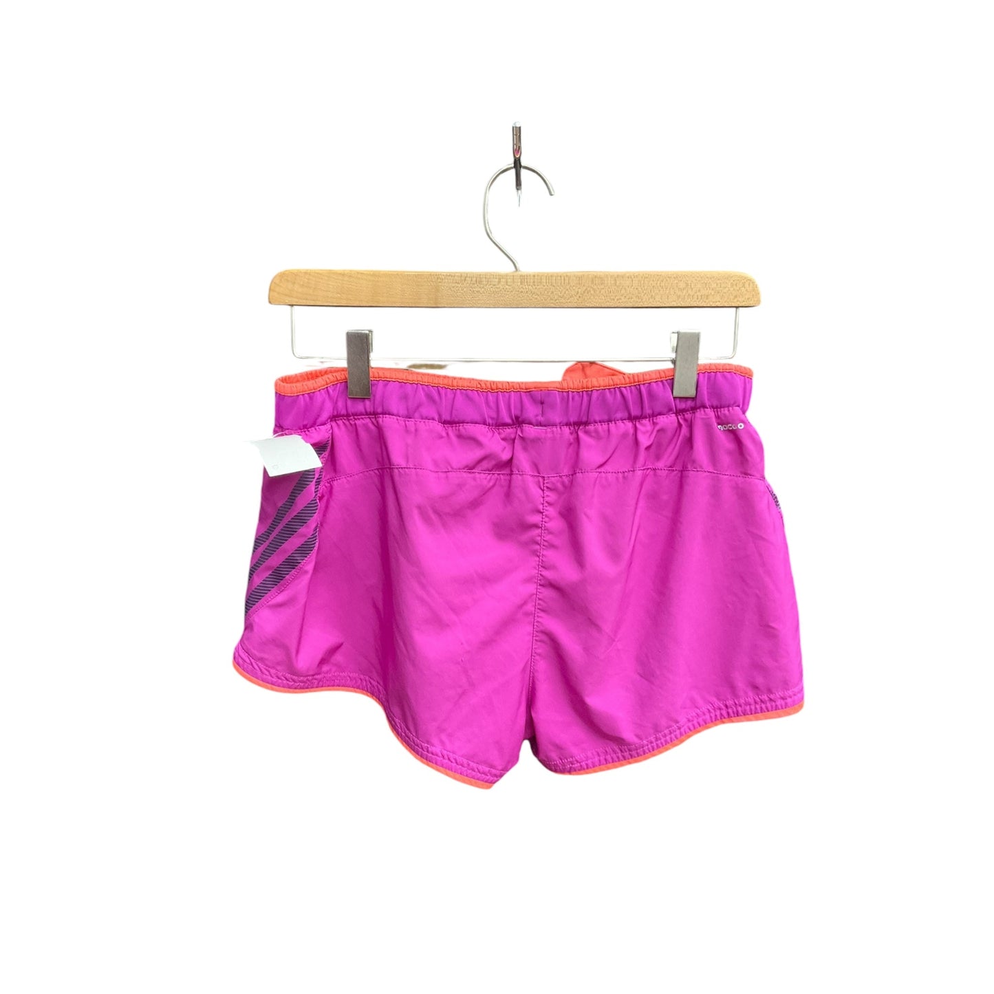 Athletic Shorts By Adidas In Orange & Purple, Size: S