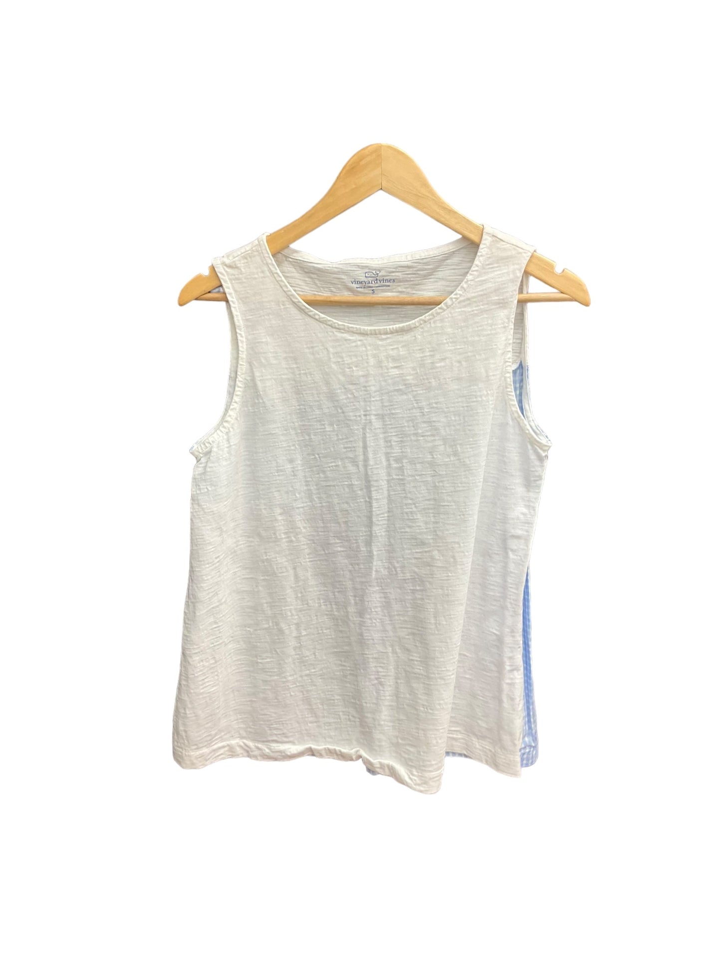 Blue & White Top Sleeveless Vineyard Vines, Size S