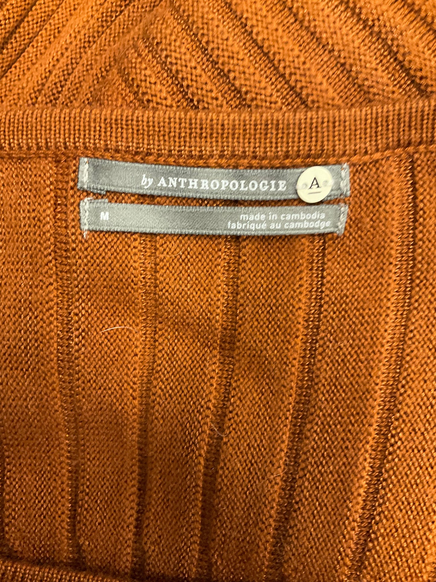 Orange Sweater Anthropologie, Size M