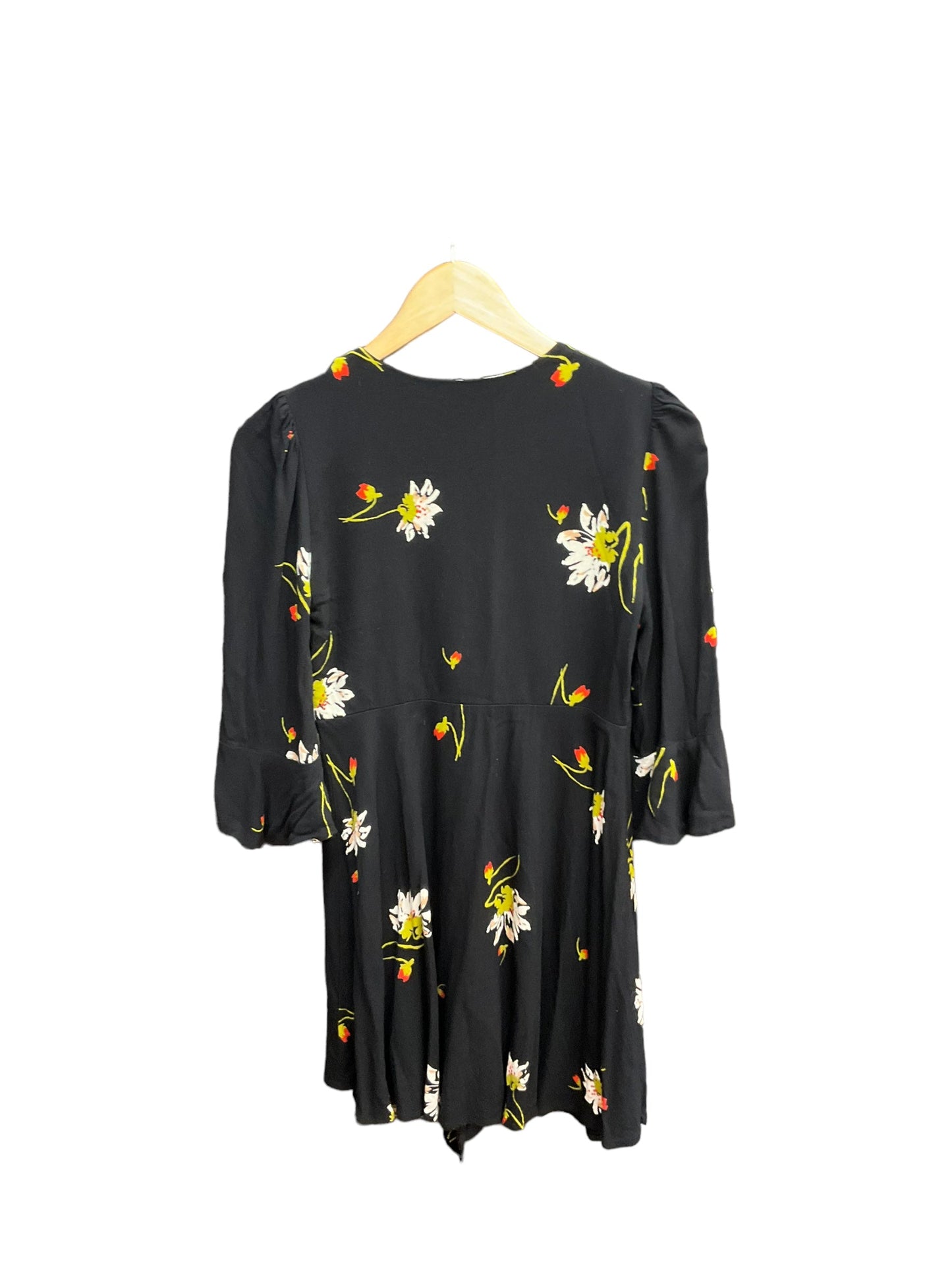 Floral Print Dress Casual Short Free People, Size S