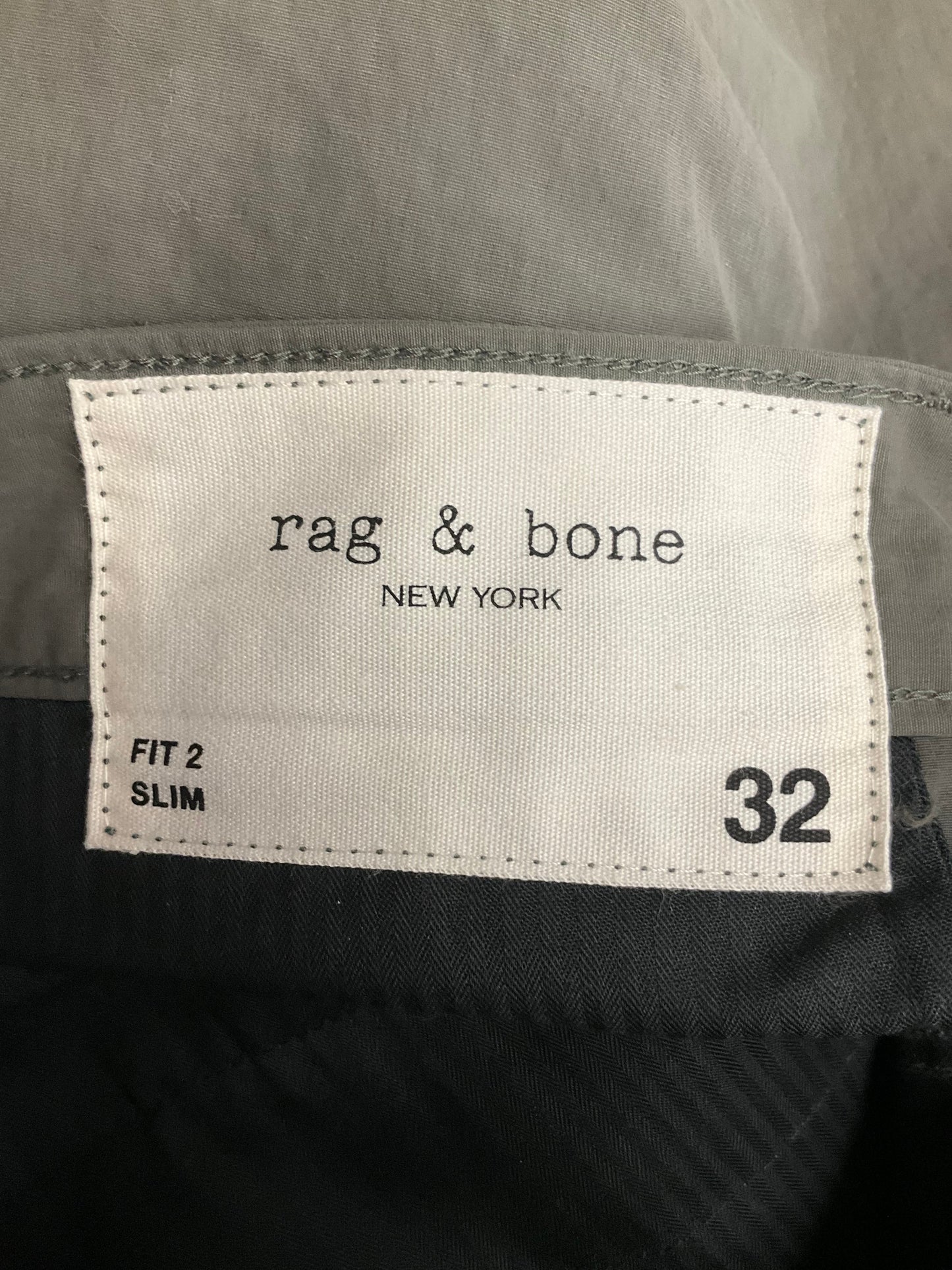 Grey Pants Chinos & Khakis Rag And Bone, Size 2