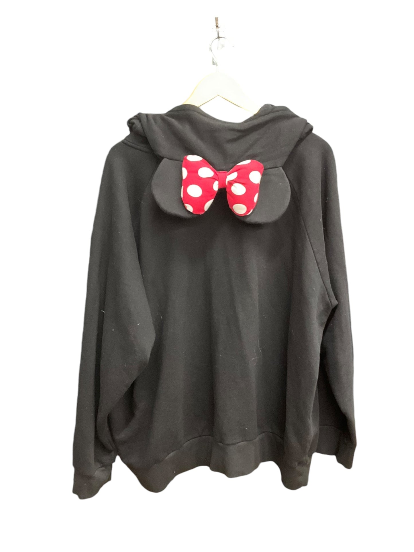 Sweatshirt Hoodie By Disney Store In Black, Size: 4x