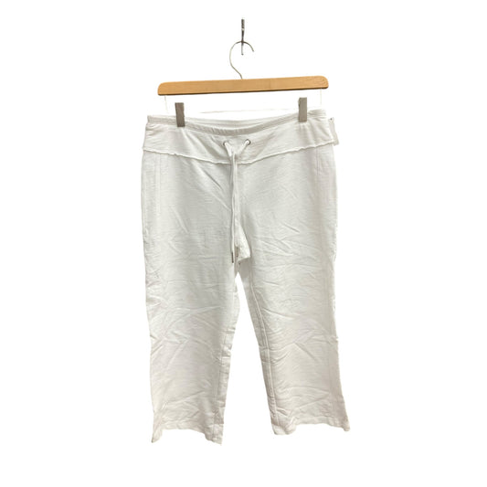 Athletic Capris By Calvin Klein Performance In White, Size: S