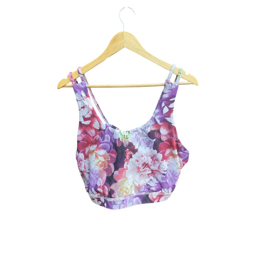 Athletic Bra By Torrid In Floral Print, Size: 3x