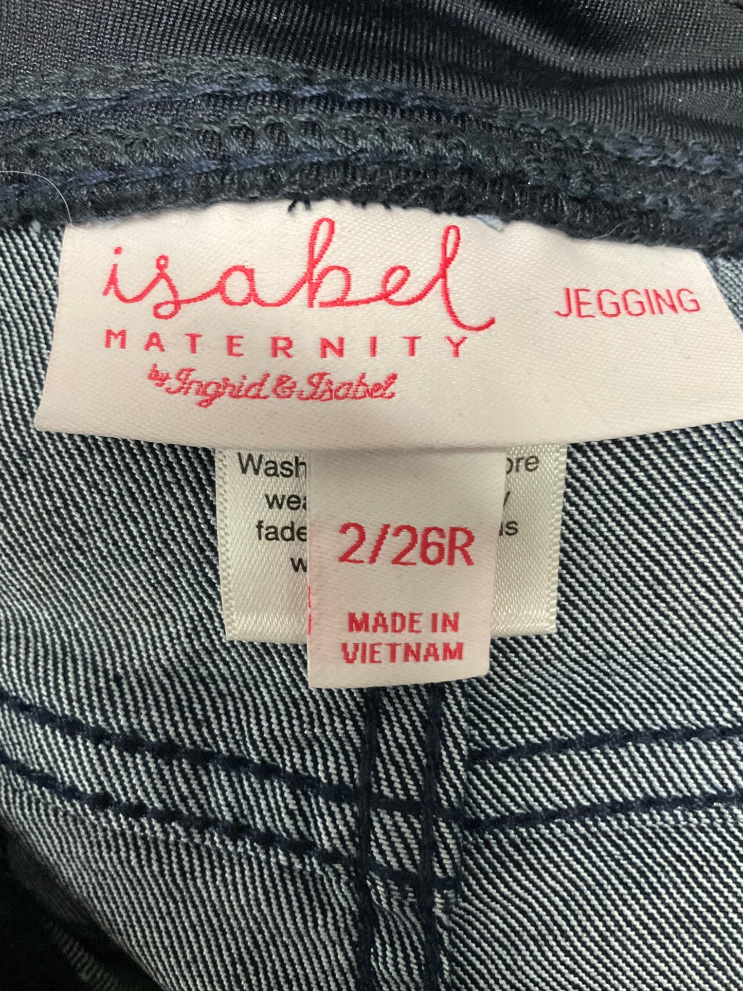 Maternity Jeans Ingrid & Isabel, Size Xs