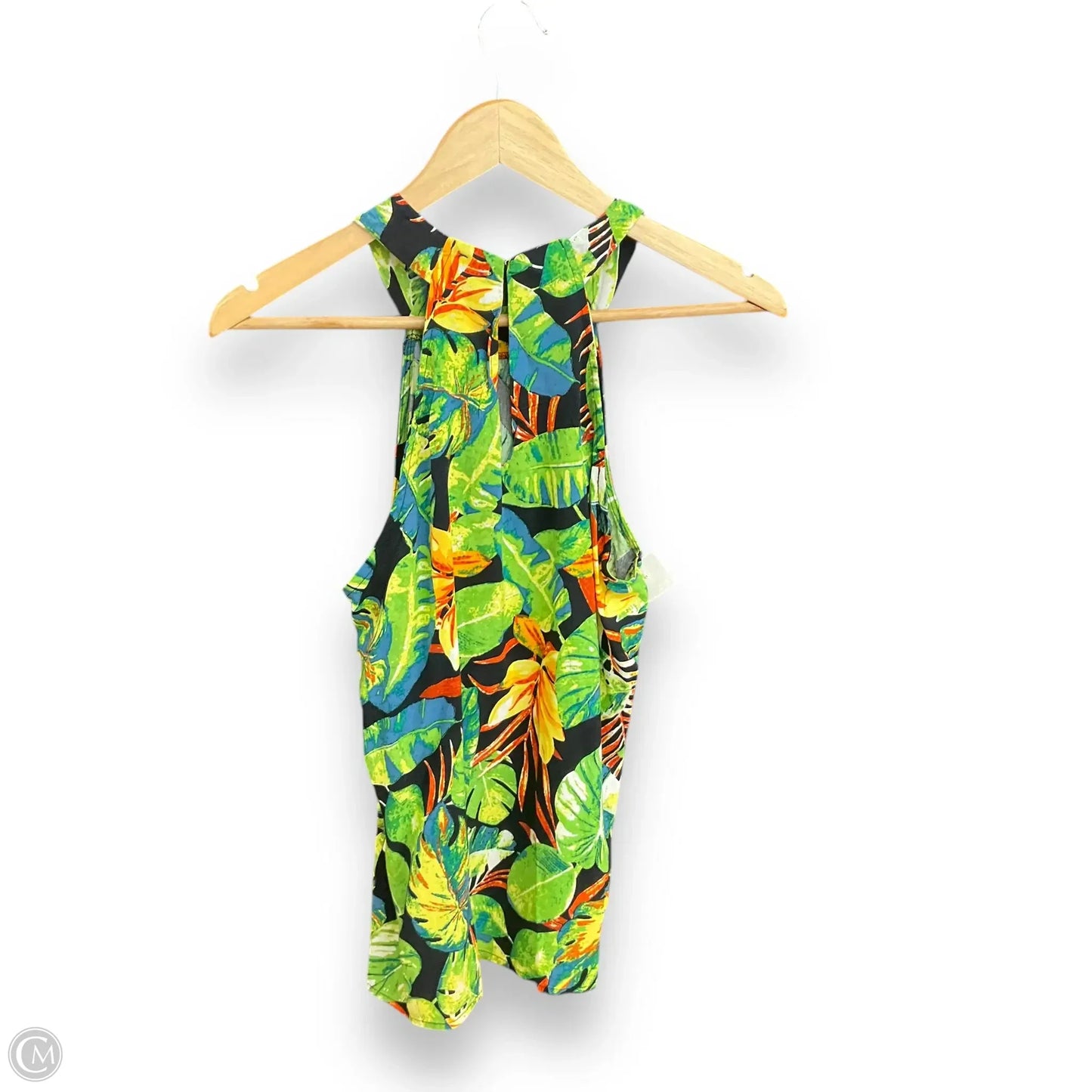Top Sleeveless By Rachel Roy In Tropical Print, Size: S