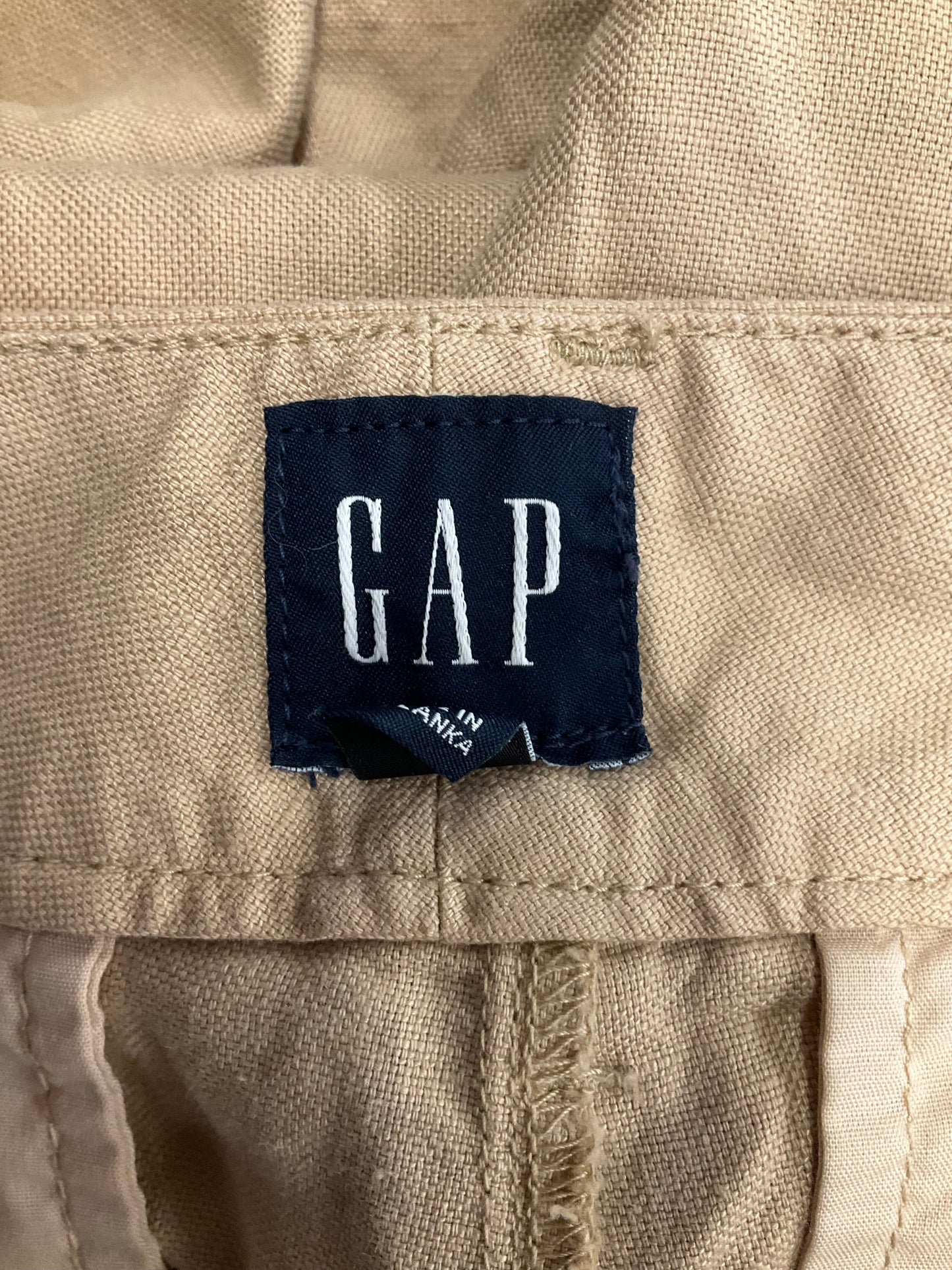 Tan Pants Wide Leg Gap, Size 10