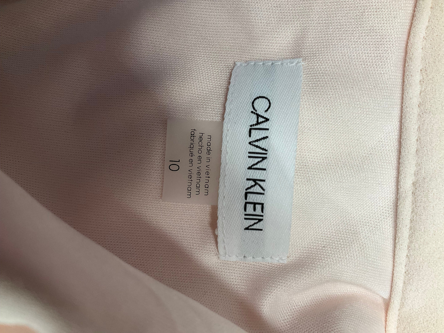 Pink Dress Work Calvin Klein, Size M