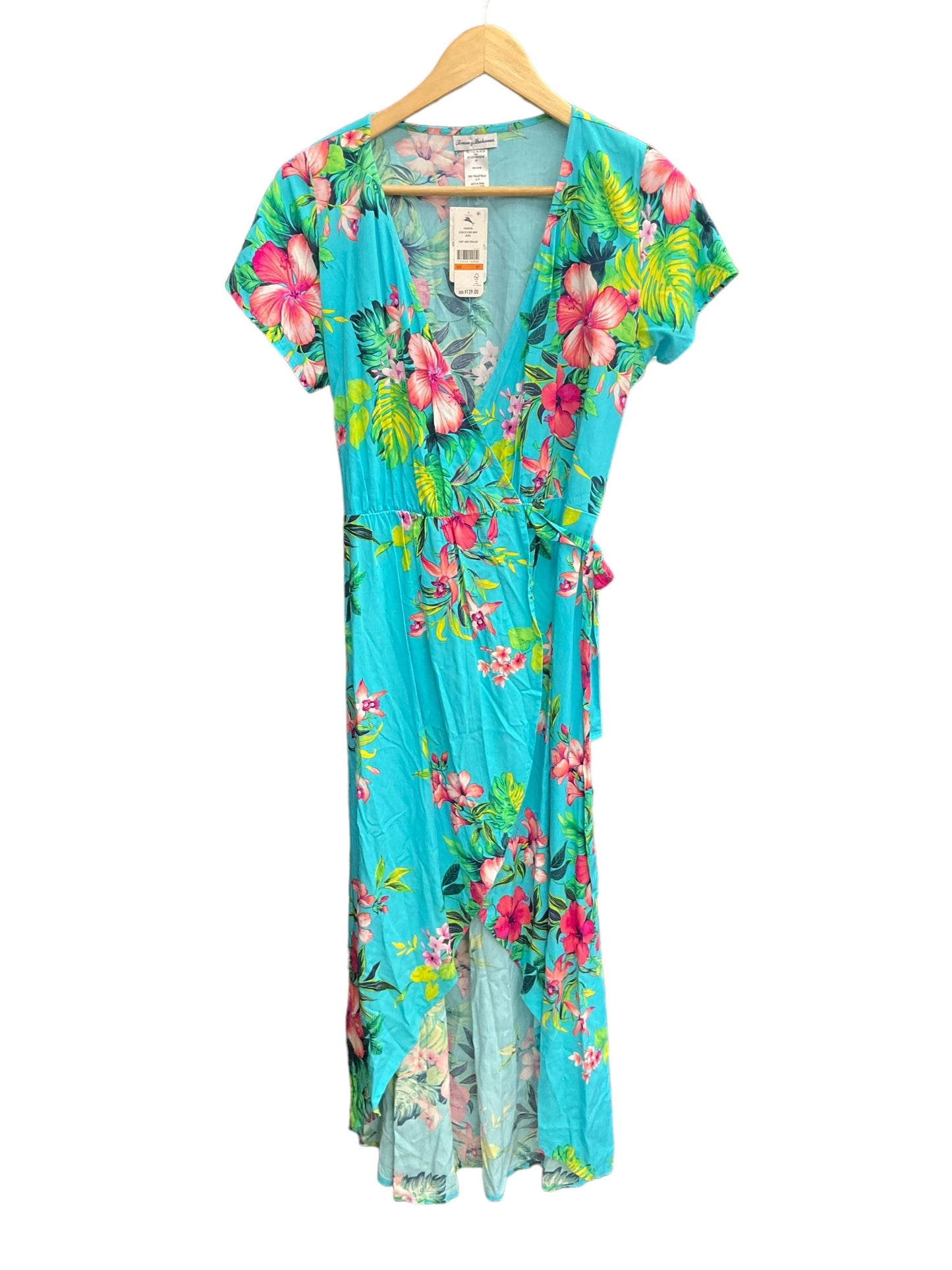 Tropical Print Dress Casual Maxi Tommy Bahama, Size S