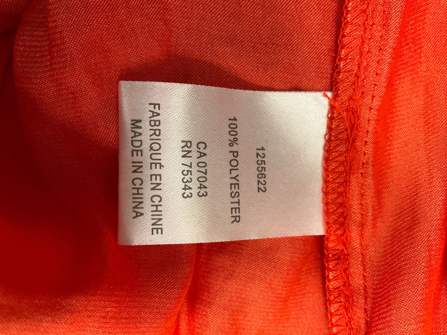 Orange Top Long Sleeve Jones And Co, Size 3x