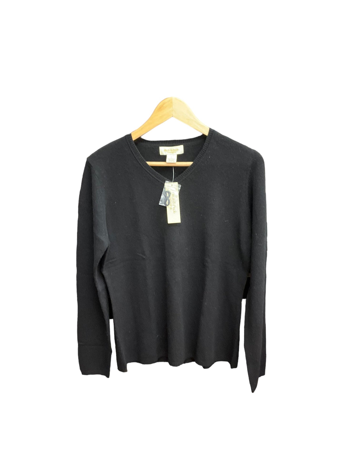 Black Sweater Cashmere Peck And Peck, Size L