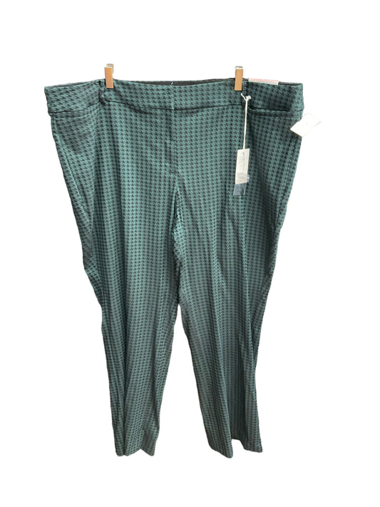 Black & Green Pants Dress Lane Bryant, Size 26