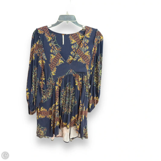 Tunic Short Sleeve By Free People In Multi-colored, Size: M