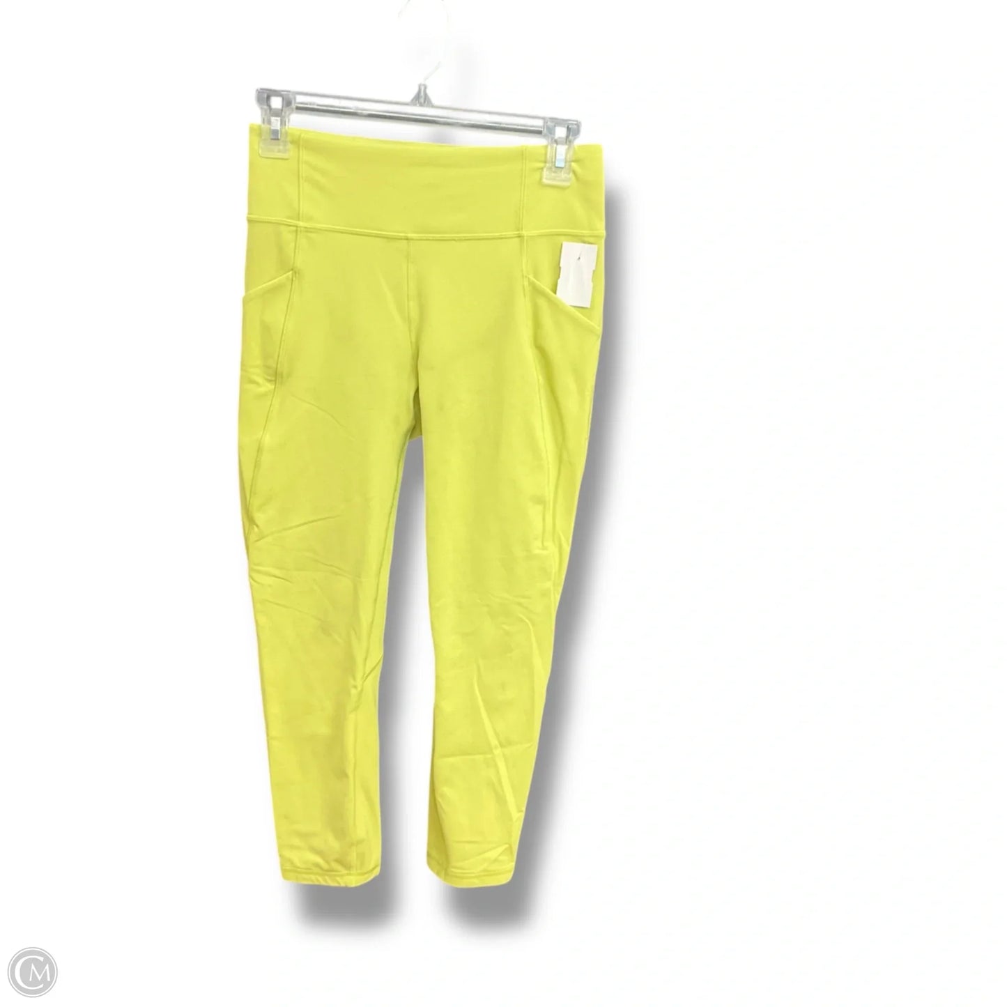 Athletic Leggings By Lululemon In Yellow, Size: S