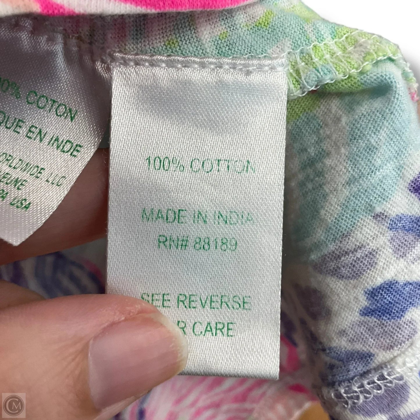 Top Sleeveless Designer By Lilly Pulitzer In Multi-colored, Size: S