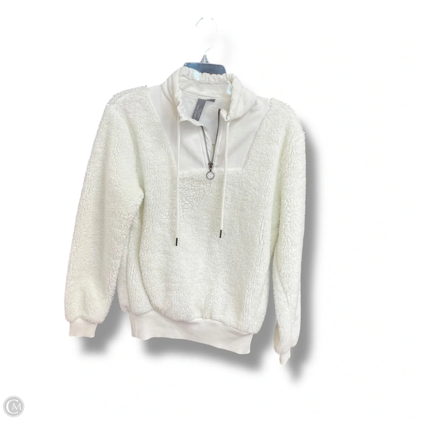 Athletic Sweatshirt Collar By Sweaty Betty In White, Size: S