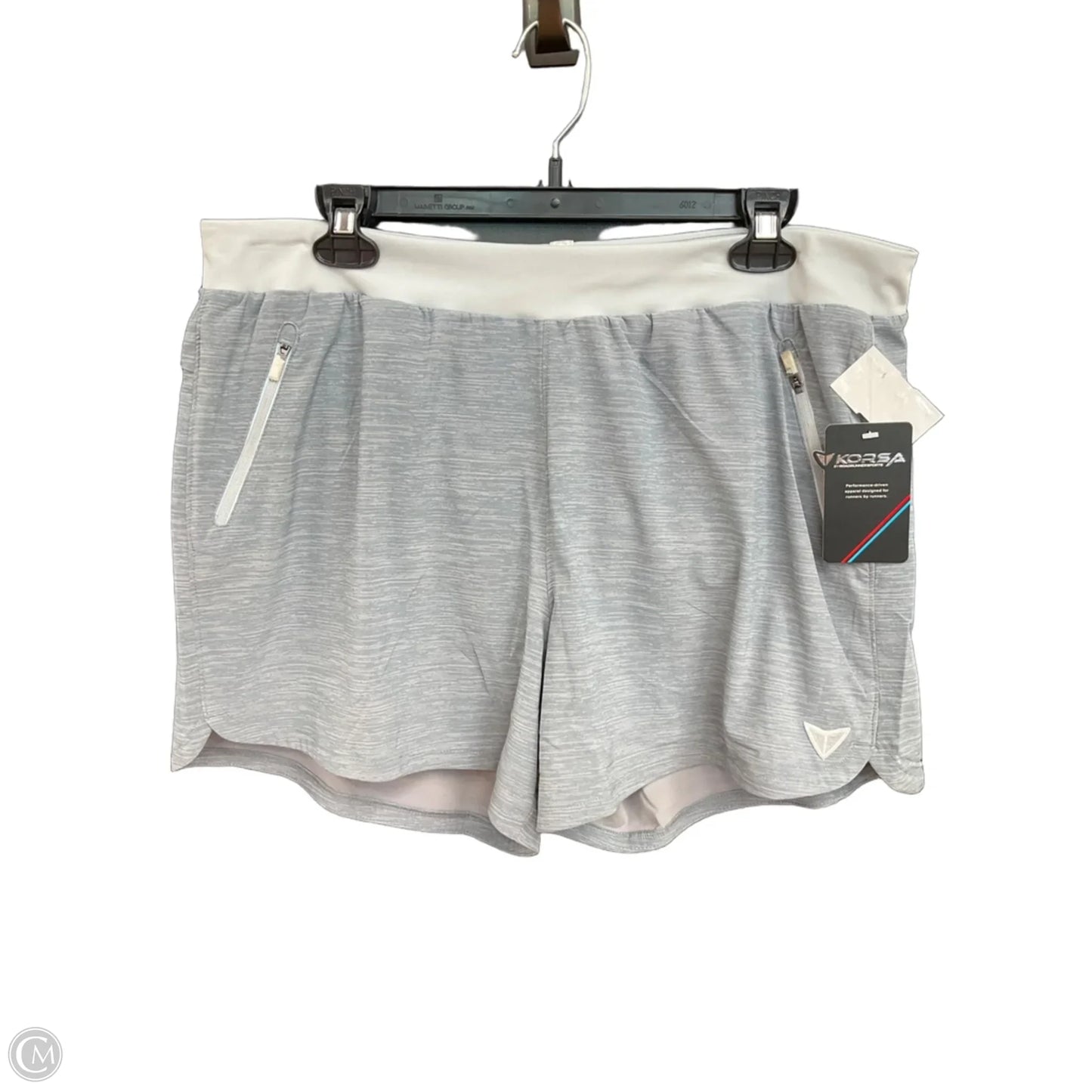 Athletic Shorts By Cmc In Grey, Size: Xl