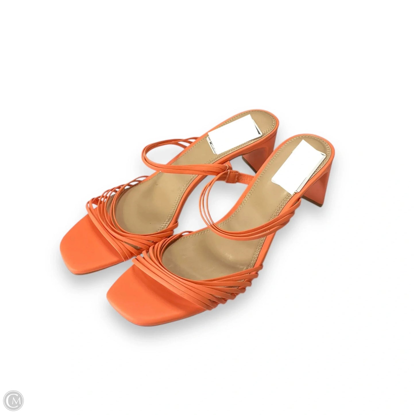 Shoes Heels Block By Bp In Coral, Size: 11