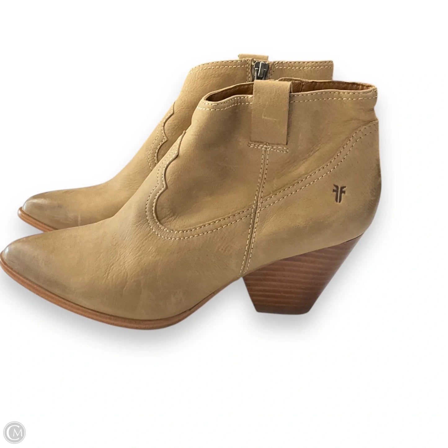 Boots Designer By Frye In Beige, Size: 8