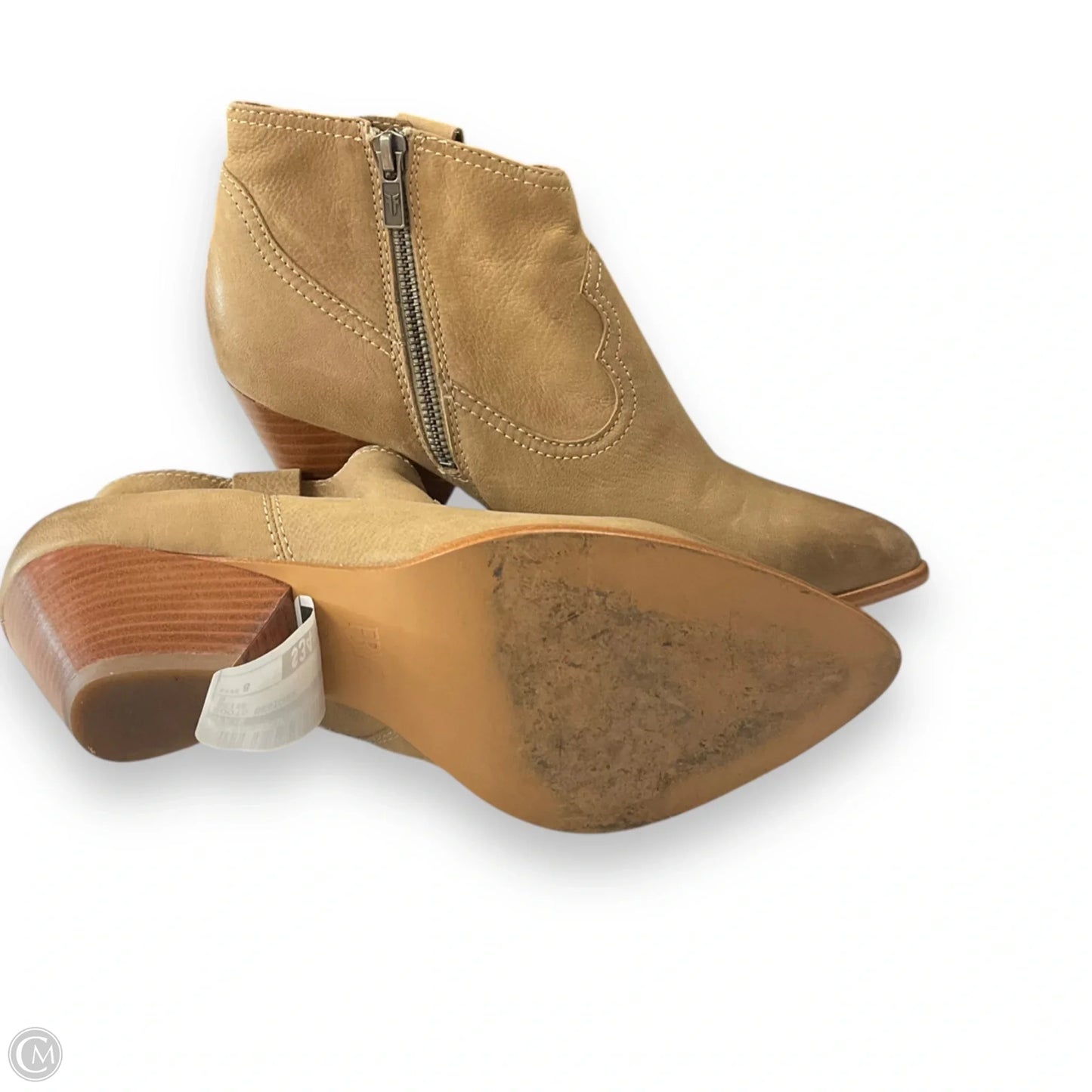 Boots Designer By Frye In Beige, Size: 8