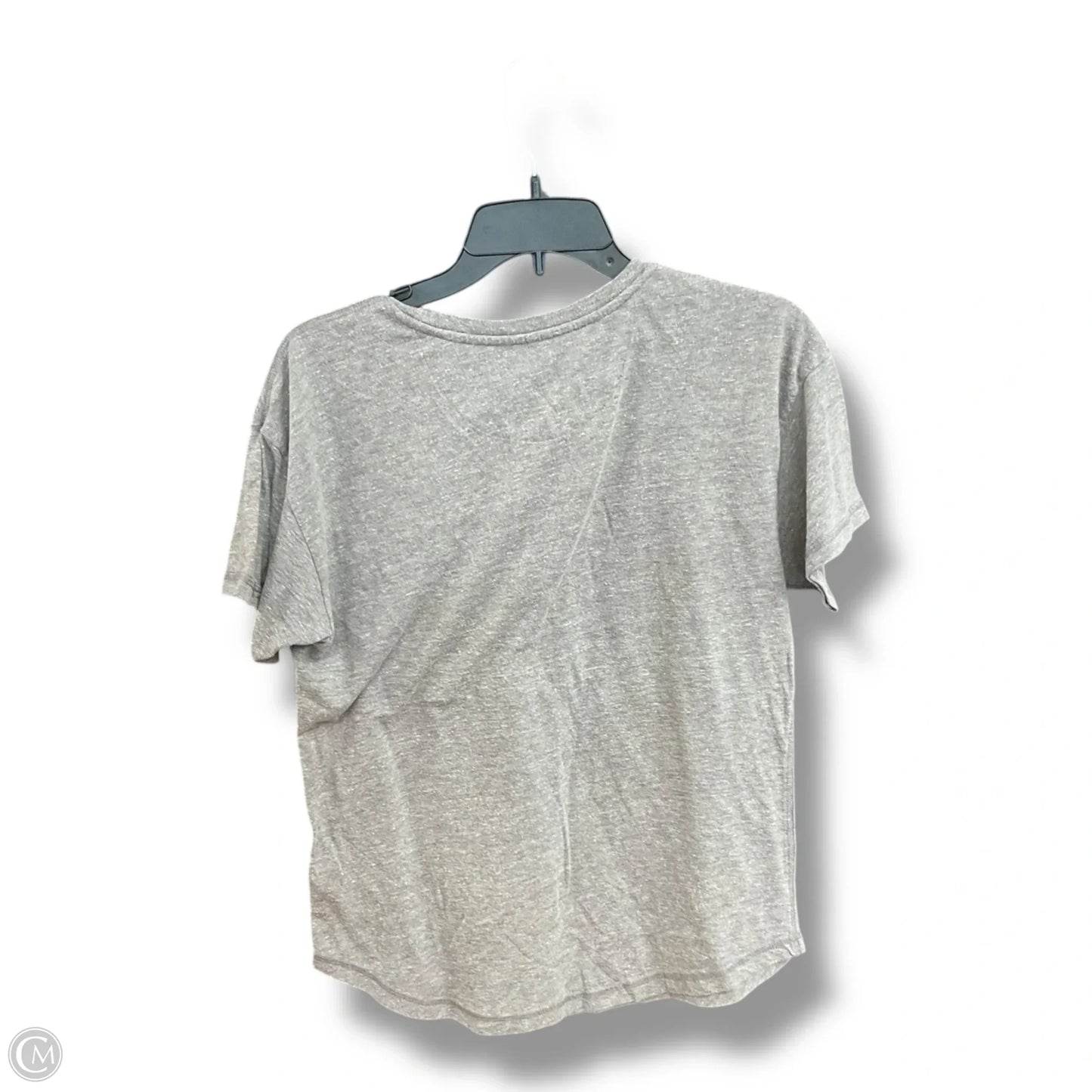 Top Short Sleeve Basic By Anthropologie In Grey, Size: Xs