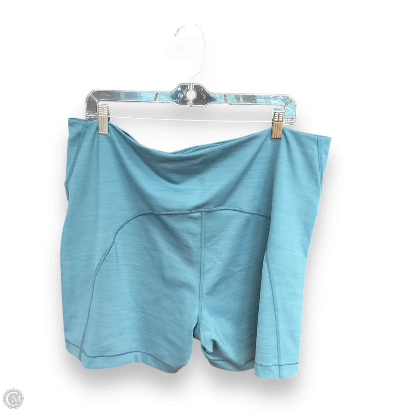 Athletic Shorts By Athleta In Blue, Size: 3x