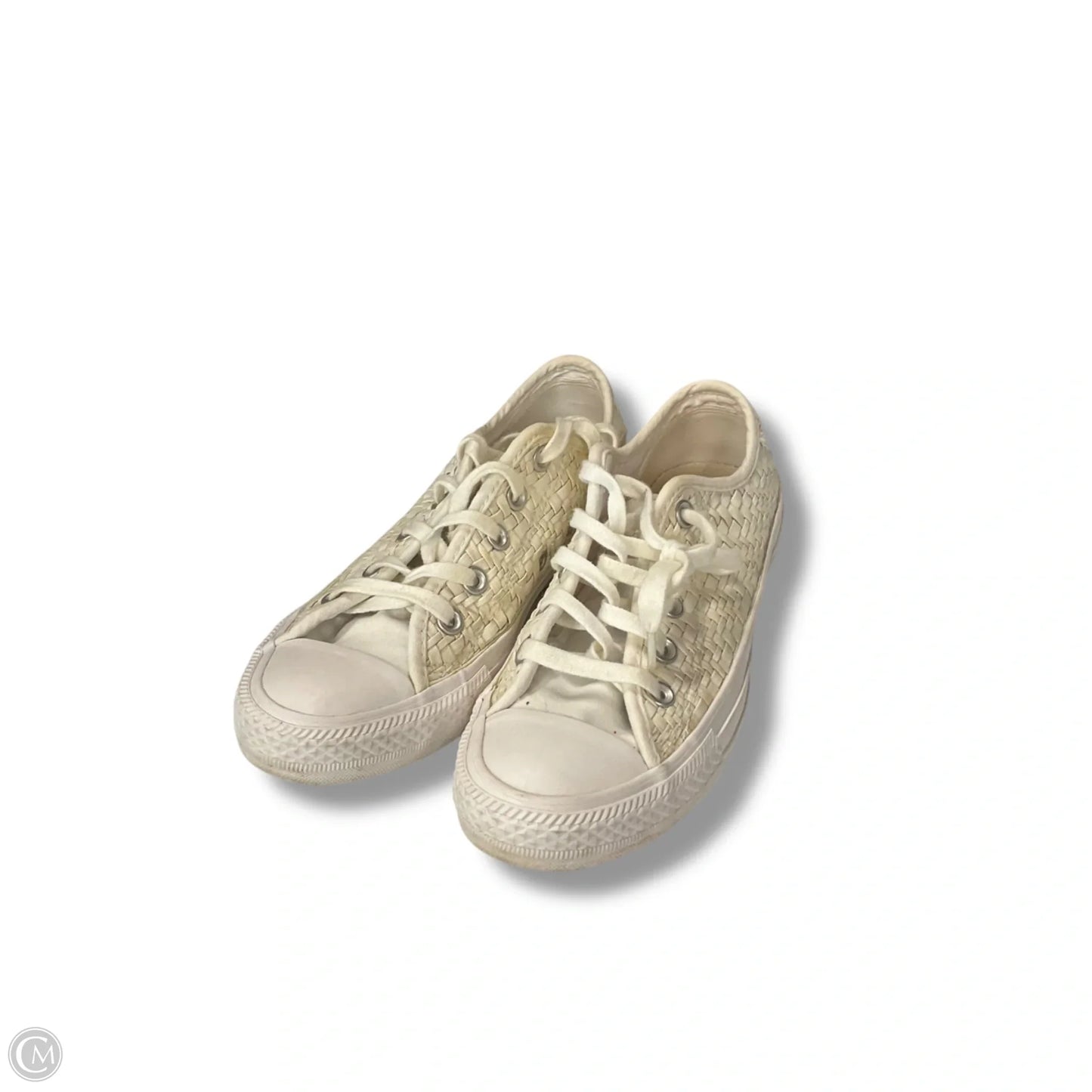 Shoes Sneakers By Converse In Cream, Size: 6