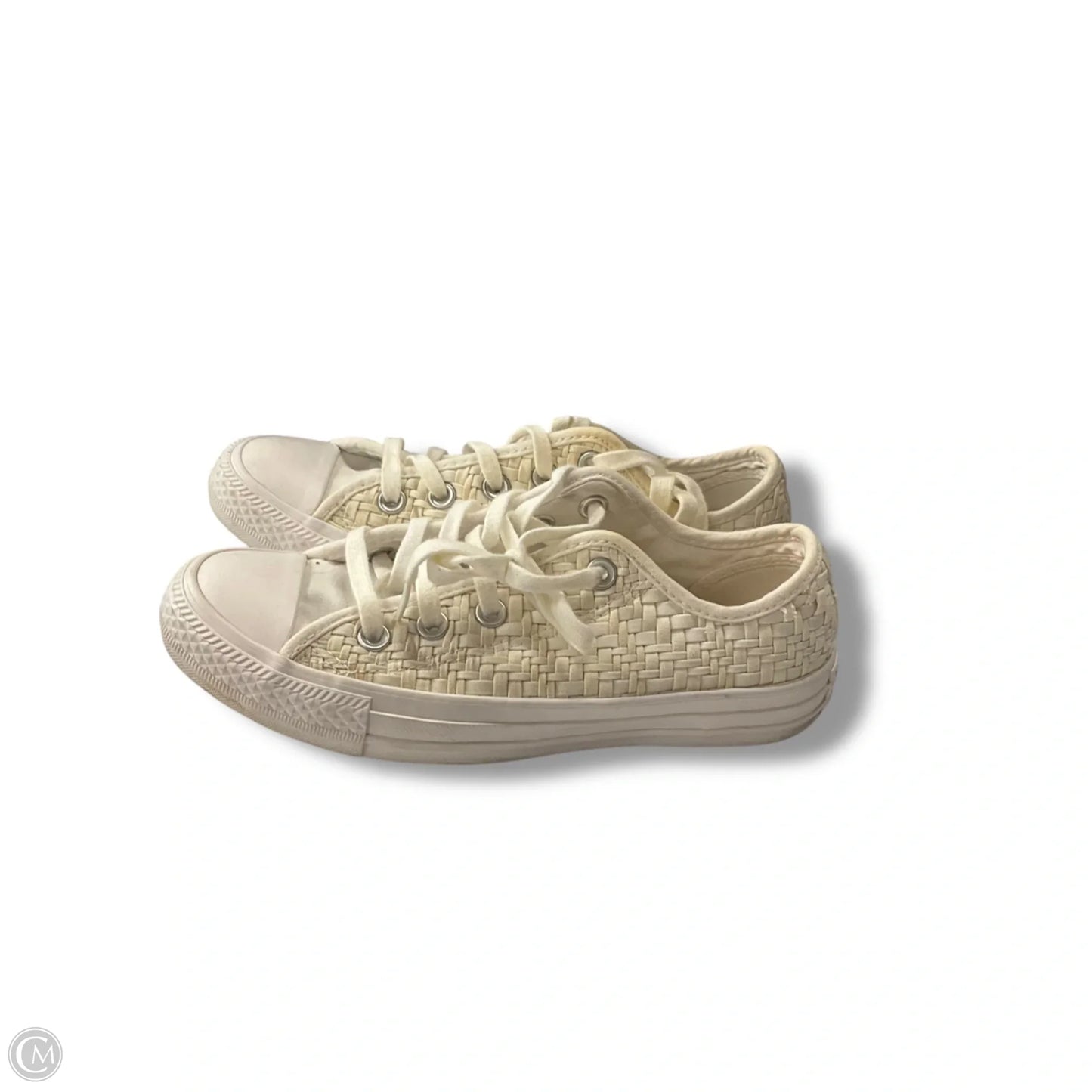 Shoes Sneakers By Converse In Cream, Size: 6