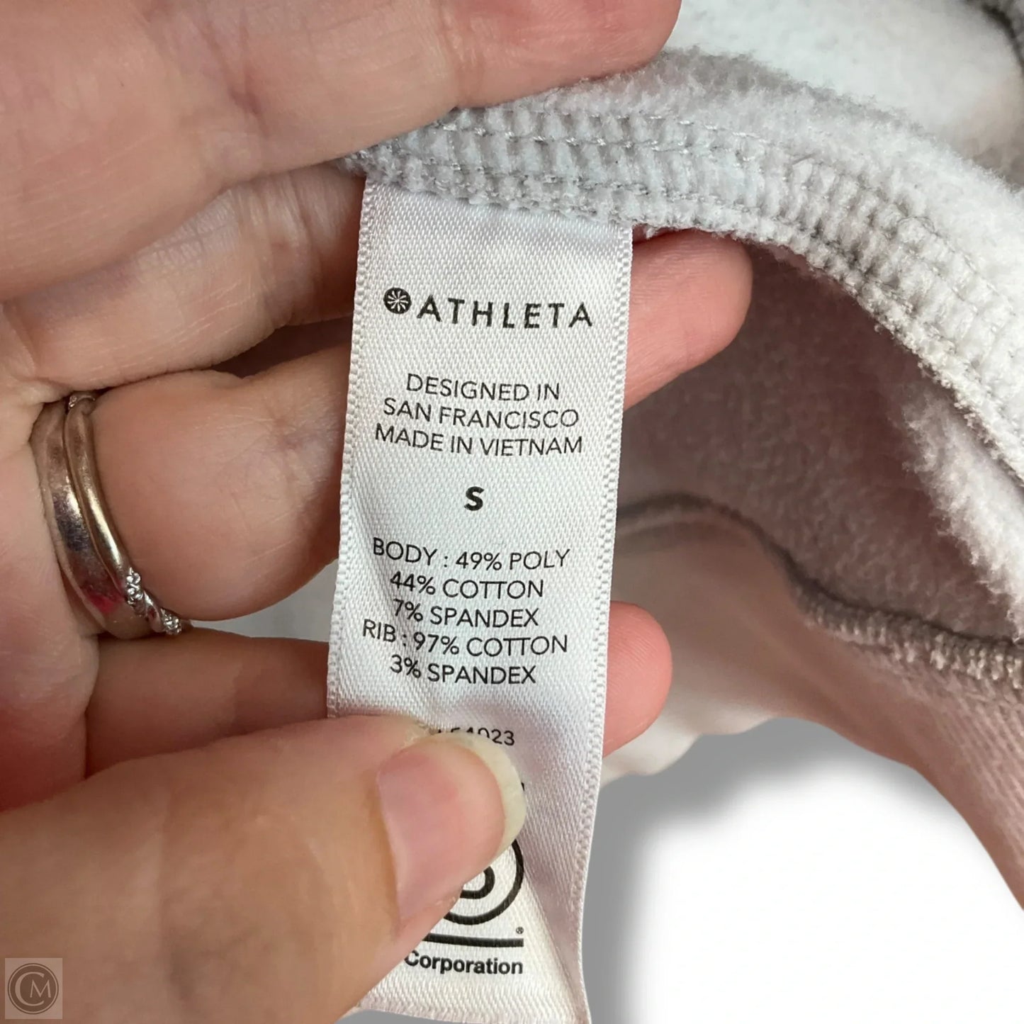 Athletic Jacket By Athleta In Camouflage Print, Size: S