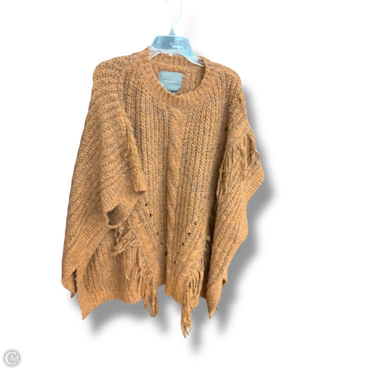 Vest Sweater By Anthropologie In Orange, Size: Osfm