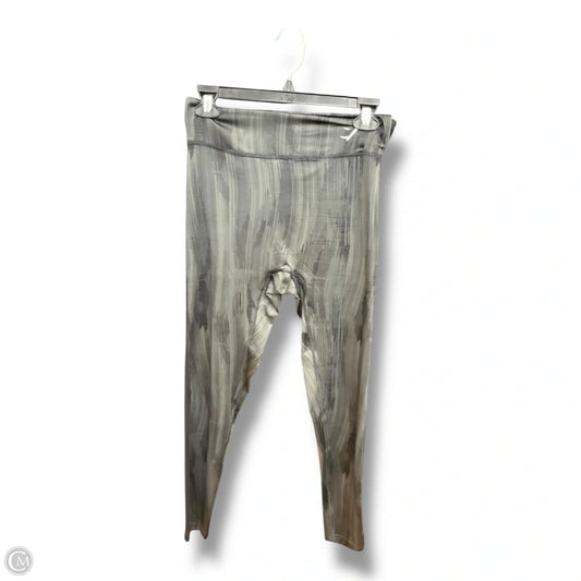 Athletic Leggings By Gym Shark In Grey, Size: L