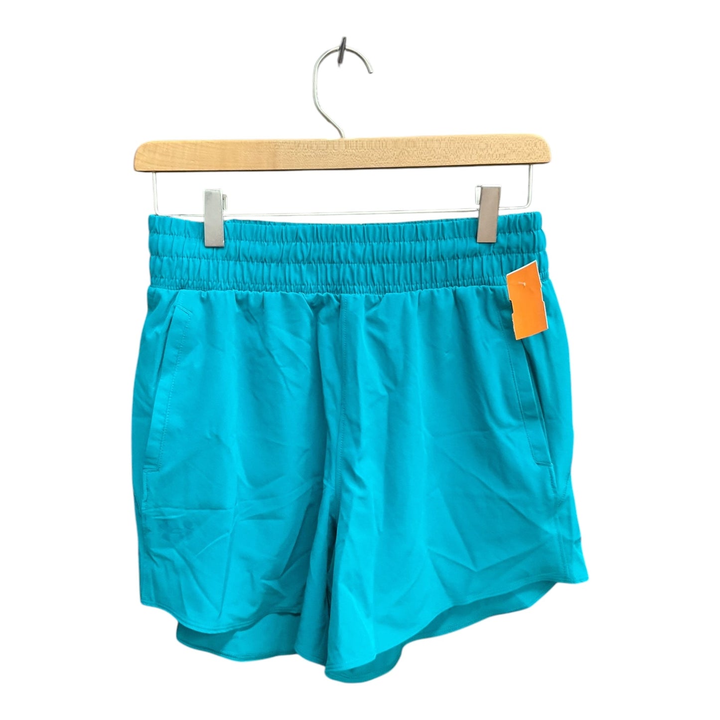 Athletic Shorts By Under Armour In Teal, Size: S