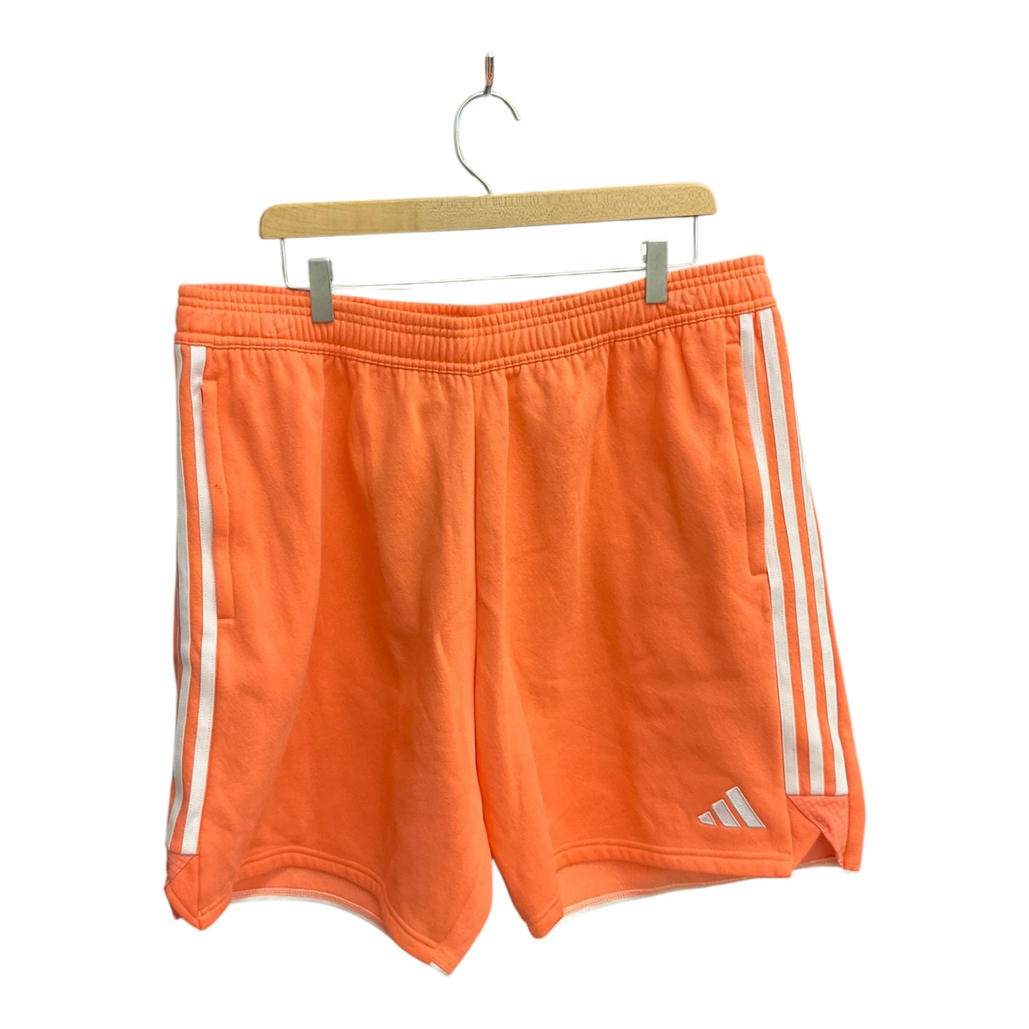 Athletic Shorts By Adidas In Paisley Print, Size: 2x