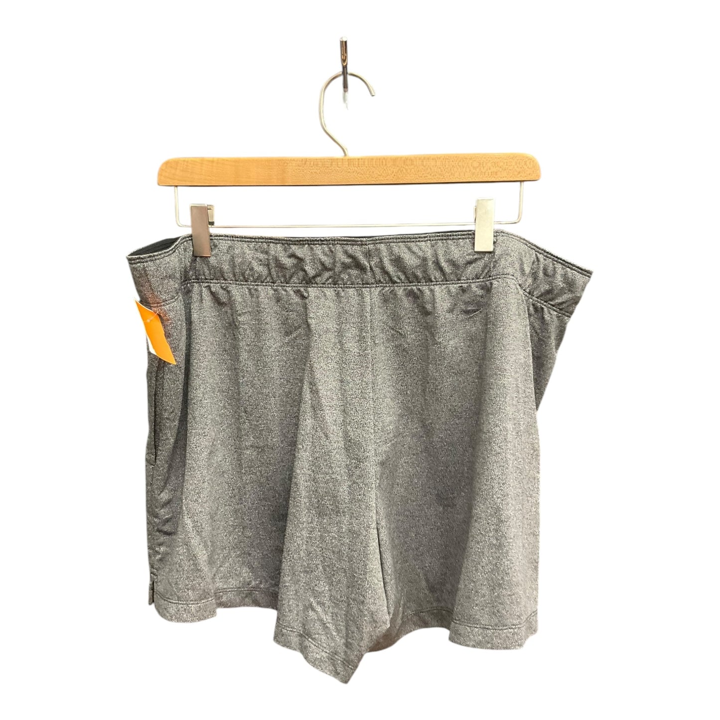 Athletic Shorts By Nike Apparel In Grey, Size: 2x