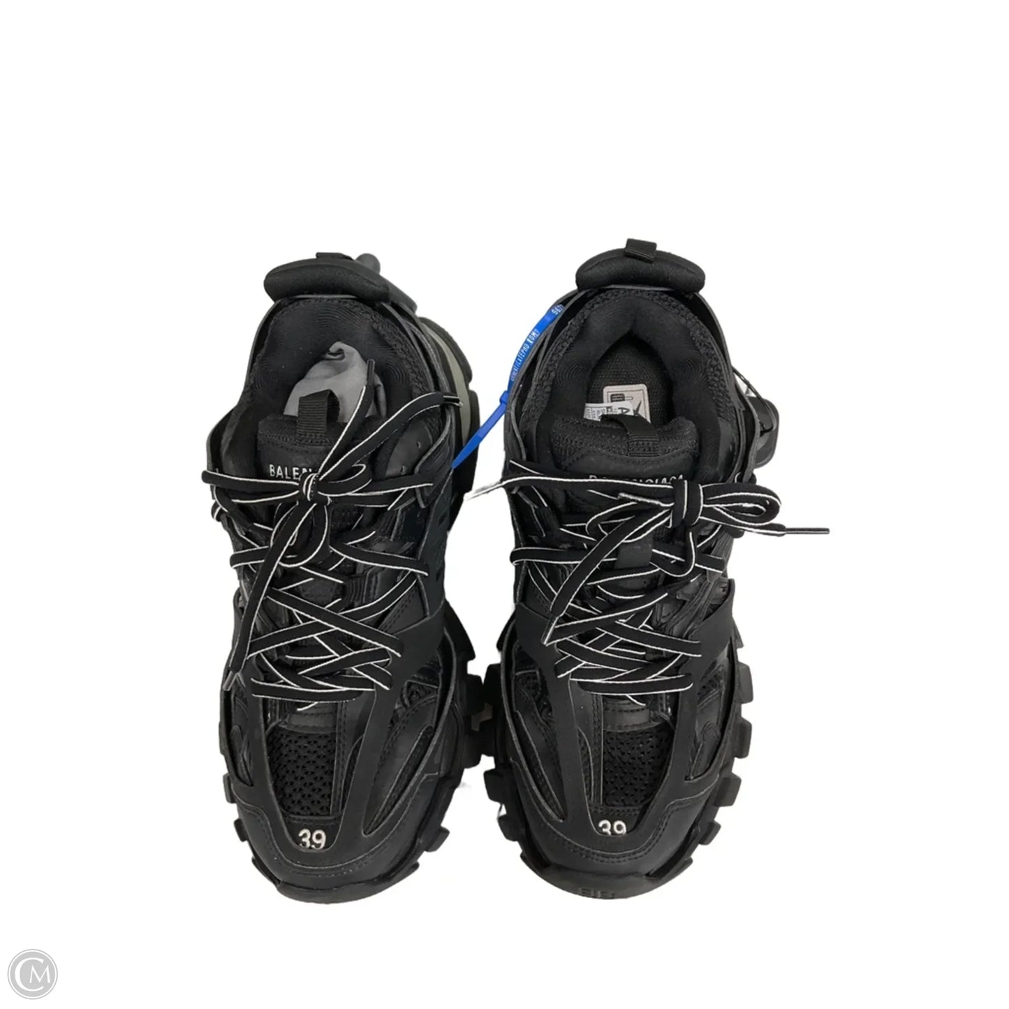 Shoes Luxury Designer By Balenciaga In Black, Size: 8.5