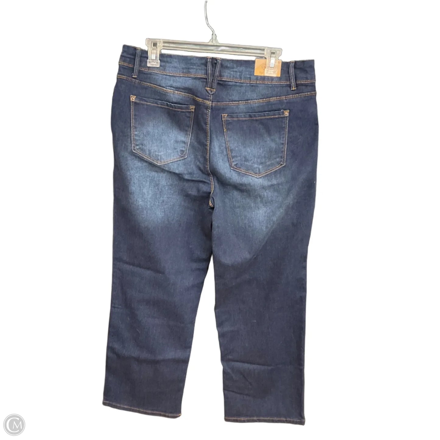 Jeans Boot Cut By Curve Appeal In Blue Denim, Size: 14