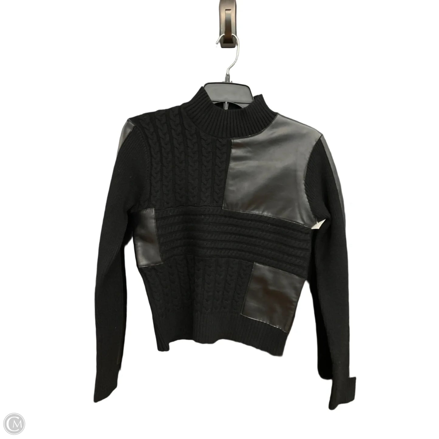 Top Long Sleeve By Anthropologie In Black, Size: S