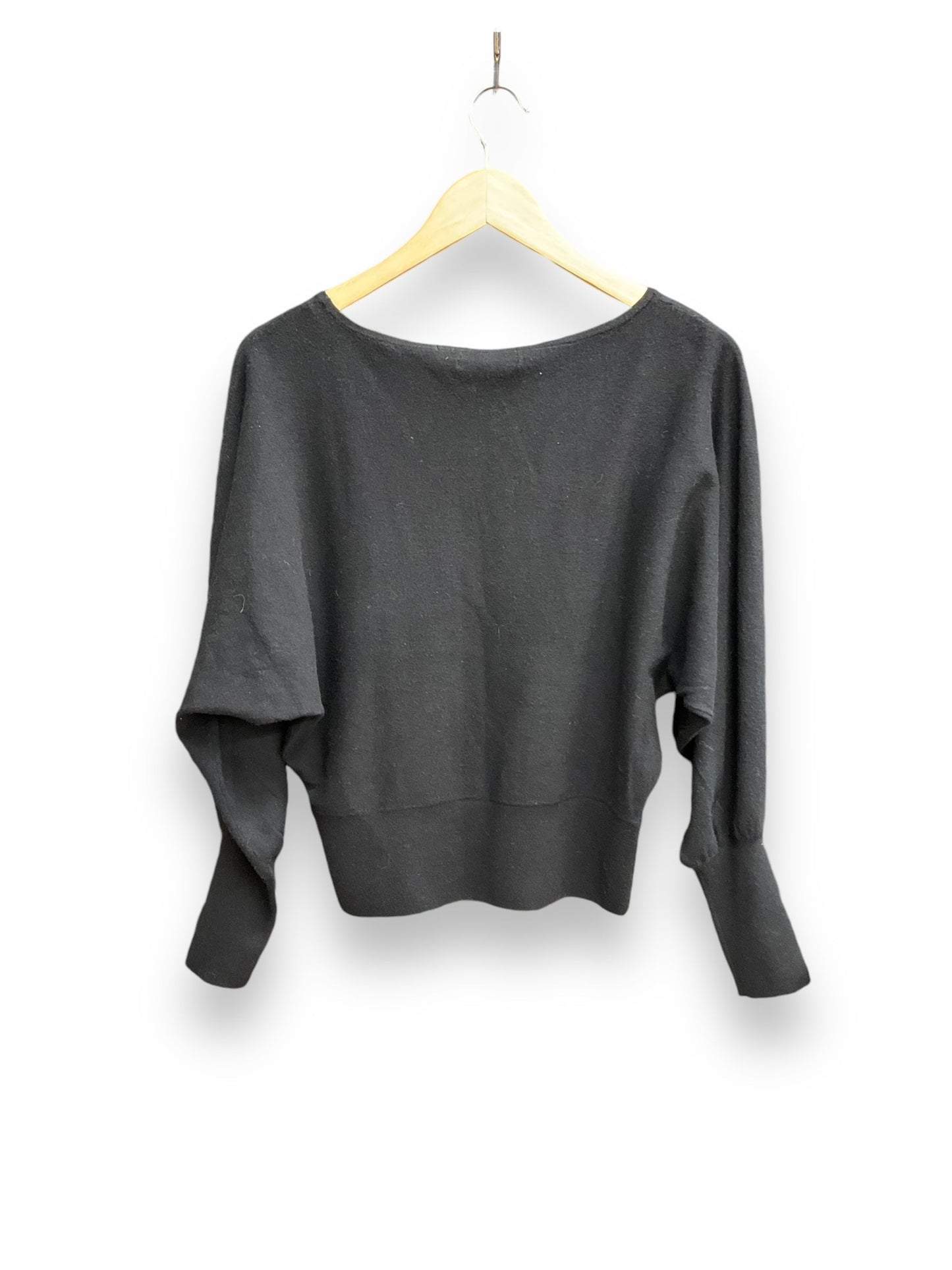 Top Long Sleeve By Anthropologie In Black, Size: S