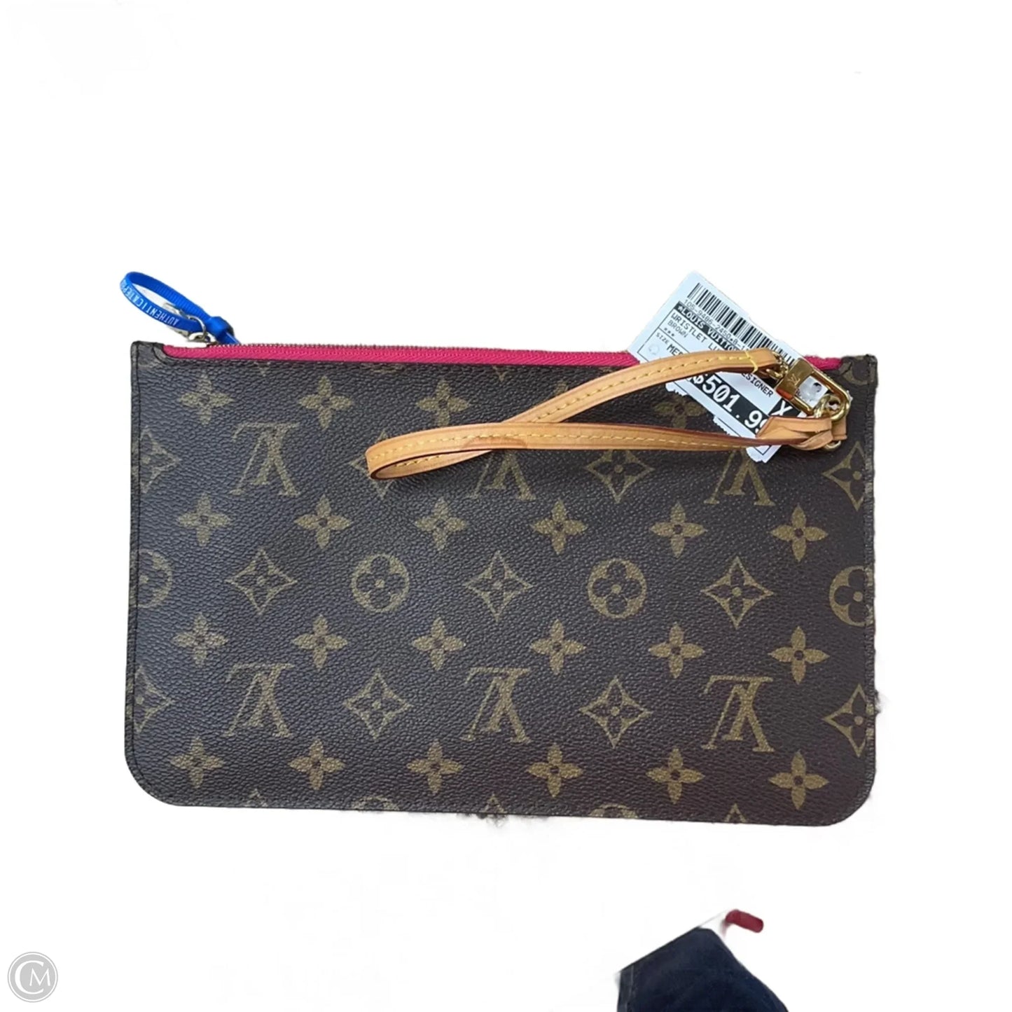 Wristlet Luxury Designer By Louis Vuitton, Size: Medium