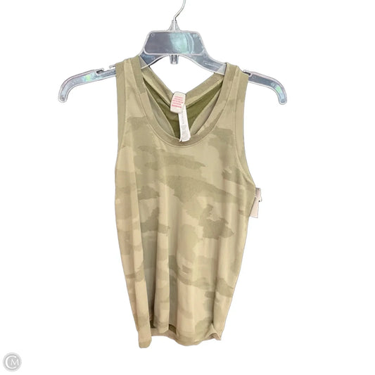 Athletic Tank Top By Athleta In Green, Size: Xs