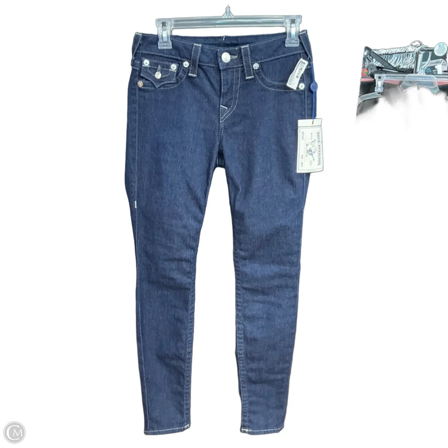 Jeans Straight By True Religion In Blue Denim, Size: 6