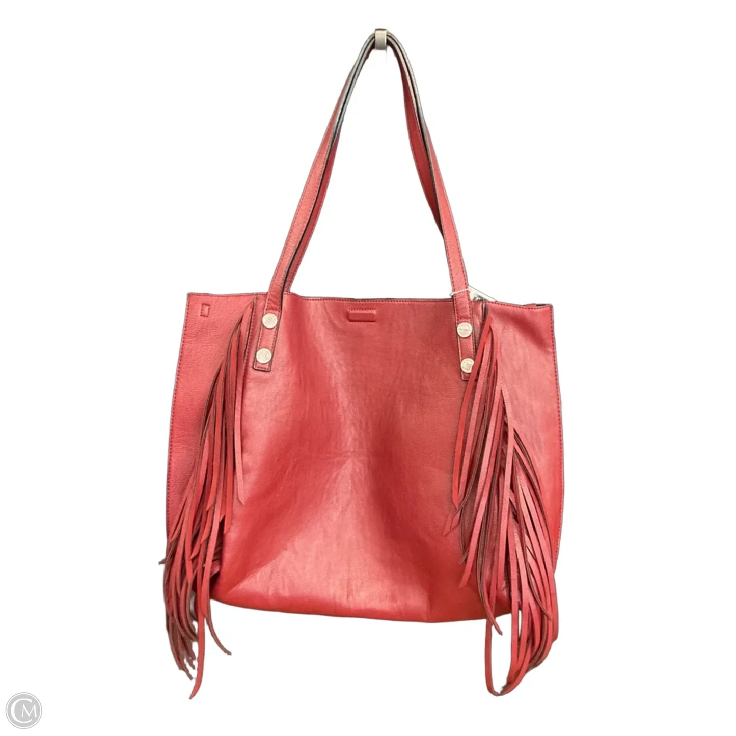 Tote Leather By Calvin Klein, Size: Medium
