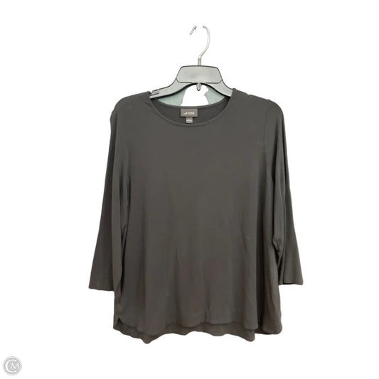 Top Long Sleeve Basic By J. Jill In Black, Size: M