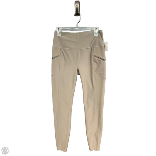 Athletic Leggings By Eddie Bauer In Brown, Size: M