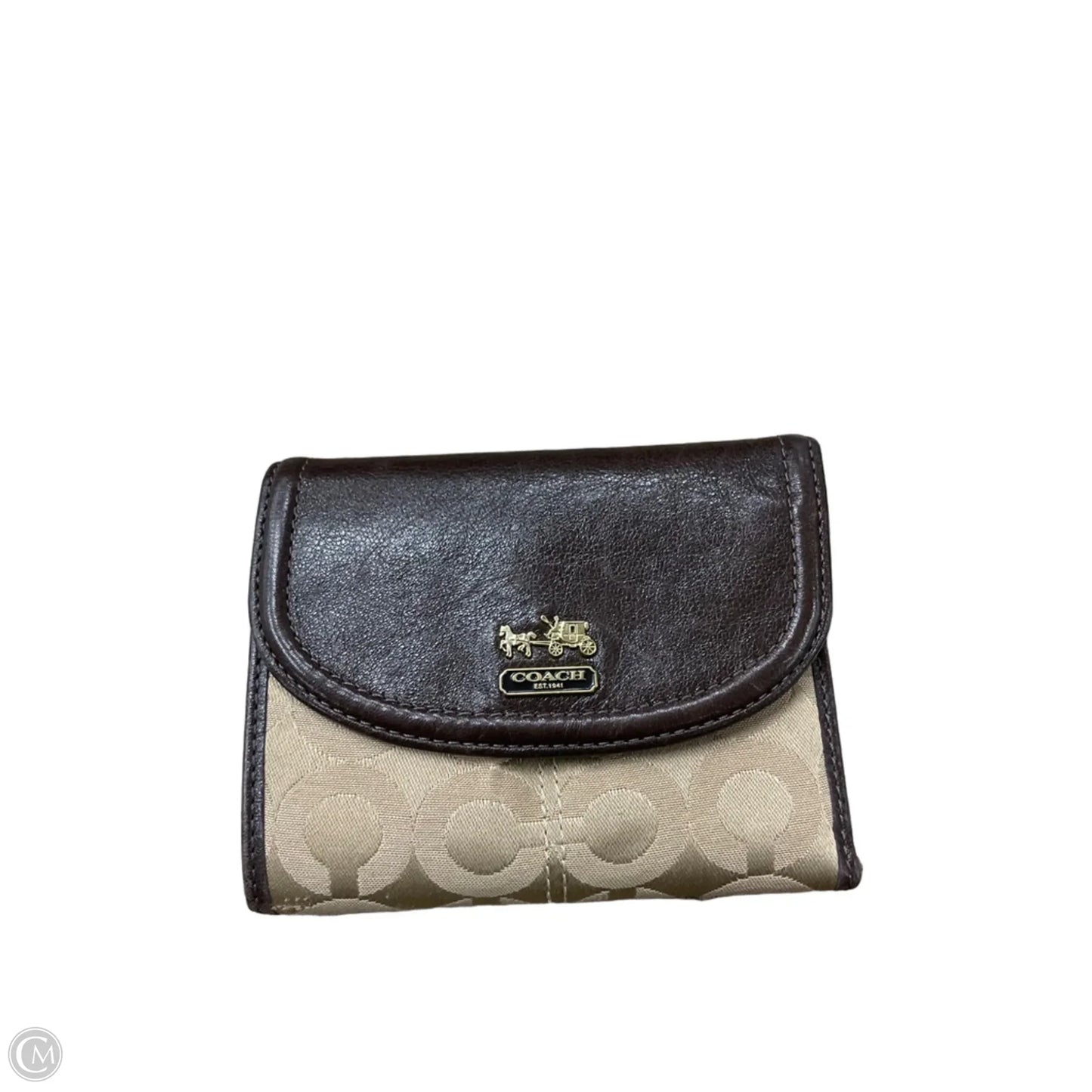 Wallet Designer By Coach, Size: Small
