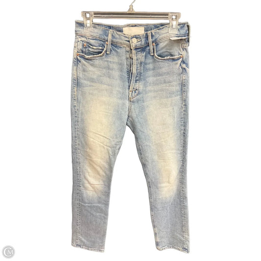 Jeans Designer By Mother In Blue Denim, Size: 0