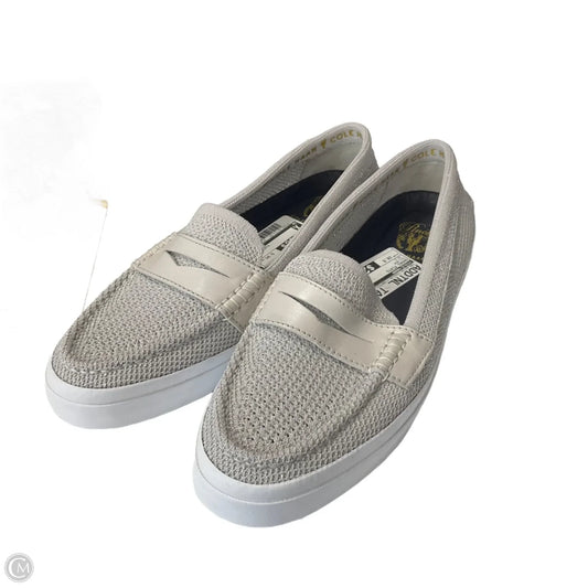 Shoes Flats By Cole-haan In Silver, Size: 10.5