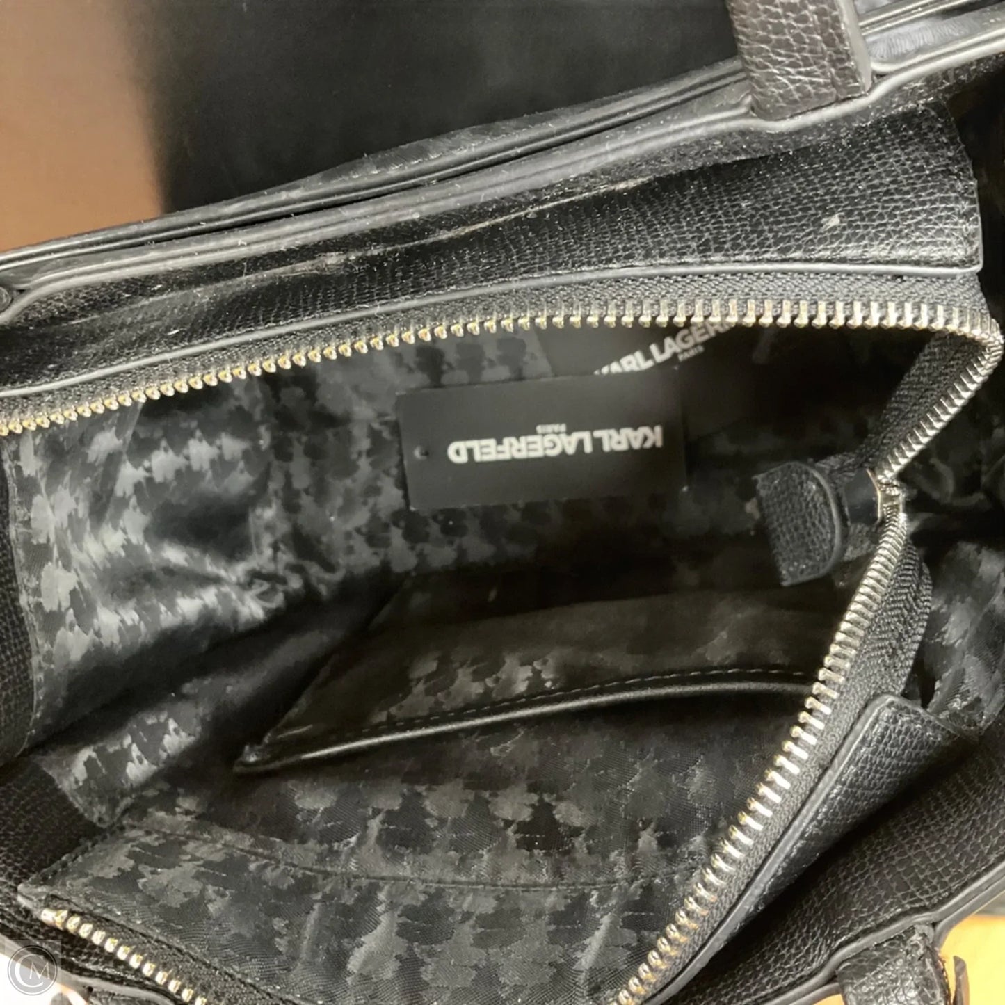 Crossbody Designer By Karl Lagerfeld, Size: Medium